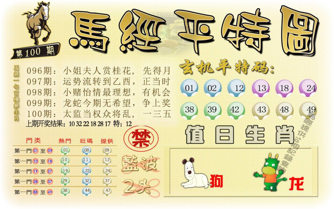 100期马经平特图[图]
